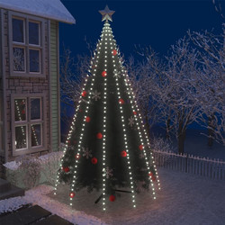 Λαμπάκια Δέντρου 500 LED Εσωτ./Εξωτ. Χώρου Ψυχρό Λευκό 500 εκ. - Λευκό - 500 cm