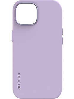 Decoded AntiMicrobial Silicone Back Cover Lavender (iPhone 15 Plus)
