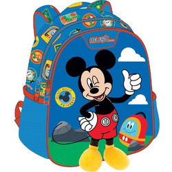 Must Disney Mickey Mouse Adventure Seeker Σχολική Τσάντα Πλάτης Νηπιαγωγείου Πολύχρωμη 563361