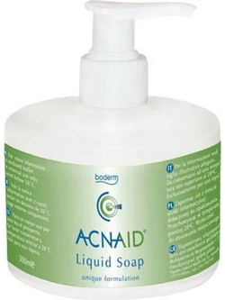 Boderm Acnaid Acne Liquid Soap Λοσιόν Καθαρισμού Προσώπου για Ακμή 300ml