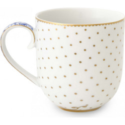 PIP STUDIO ΠΟΡΣΕΛΑΝΙΝΗ ΚΟΥΠΑ ROYAL ΛΕΥΚΗ 260ml