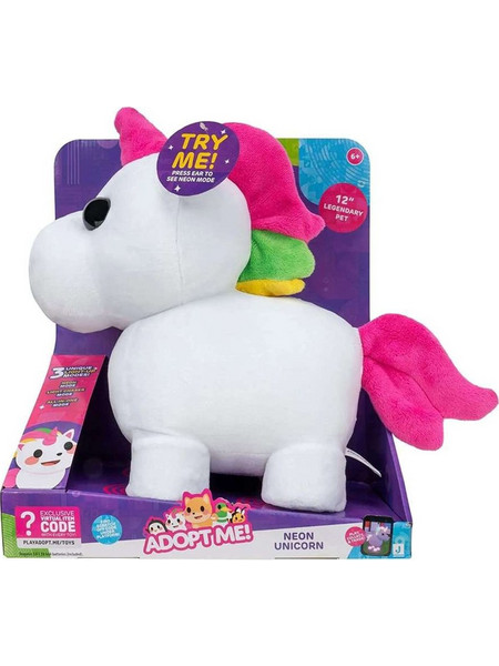 Jazwares Adopt Me Μονόκερος με Φως