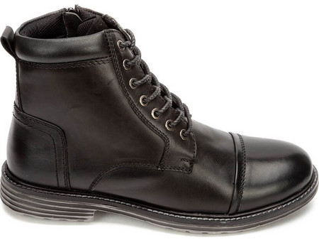A6692B Ανδρικό Ανατομικό Μποτάκι AEROSTEP Μαύρο