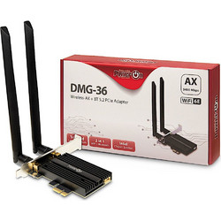 Inter-Tech DMG-36 Ασύρματη Κάρτα Δικτύου WiFi 6 5.4Gbps PCI-E