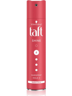 Schwarzkopf Taft Shine 4 Ultra Strong Λακ Μαλλιών για Λάμψη Πολύ Δυνατό Κράτημα 250ml