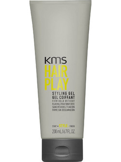 KMS Hair Play Styling Gel Μαλλιών Ανδρικό Δυνατό Κράτημα 200ml