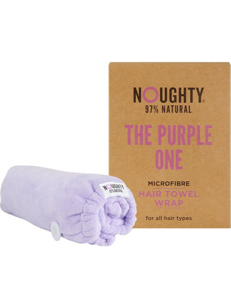 Noughty Microfibre Hair Towel Wrap - The Purple One
