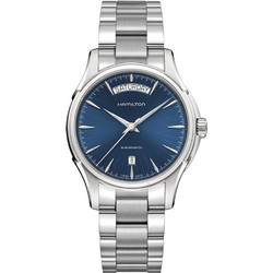 Hamilton Jazzmaster Ανδρικό Ρολόι Αυτόματο με Ασημί Μεταλλικό Μπρασελέ H32505141
