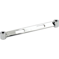 Rear solo seat mount bracket, rigid frame