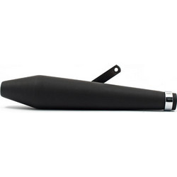 Τελικό Εξάτμισης Μοτοσυκλέτα Universal 19-1/2" (49.5 cm) μαύρο | Megaton universal muffler 19-1/2" long black