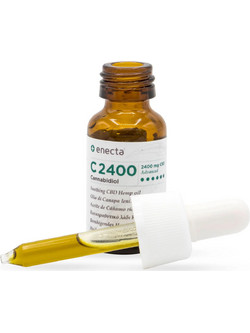 Enecta C 2400 Cannabidiol Soothing CBD Hemp Oil 10ml