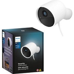 Philips HUE 492851 IP Κάμερα Ασφαλείας Wi-Fi Full HD Αδιάβροχη Νυκτός με Αμφίδρομη Επικοινωνία