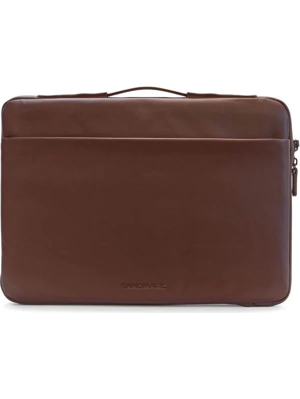 MacBook 14 & 13 Inch Leather Carrying Case - SANDMARC