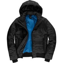 Γυναικείο Μπουφάν JW941 B&C Superhood Black/Cobalt Blue