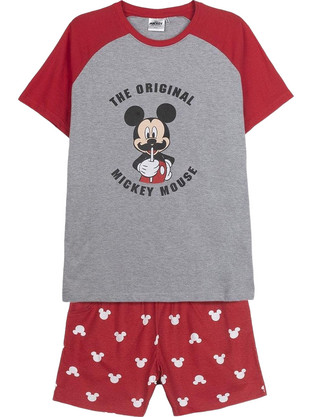 Disney - The Original Mickey Mouse Red Ανδρικές Πυτζάμες