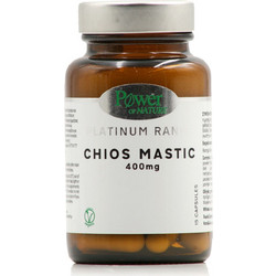 Power Health Platinum Range Chios Mastic 400mg Φυτικές Ίνες 15 Κάψουλες