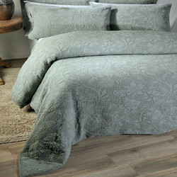 Παπλωματοθήκη Pacific 680 (Σετ 3τμχ) Green Down Town Υπέρδιπλo 230x250cm 100% Βαμβακοσατέν