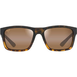 Maui Jim H897 10 Ανδρικά Γυαλιά Ηλίου Τετράγωνα Κοκάλινα Καφέ με Καφέ Polarized Φακό