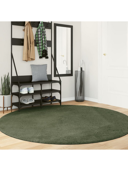 vidaXL Στρογγυλό Χαλί 200cm Huarte 375107