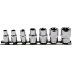 Σετ Καρυδάκια Torx 1/4"-3/8" Force 7τμχ 3074