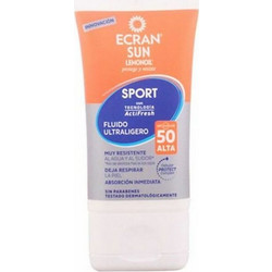 Ecran Sun Lemonoil Sport Fluid Αντηλιακό Γαλάκτωμα Προσώπου SPF50 40ml