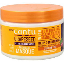 Cantu Grapessed Strengthening Μάσκα Μαλλιών για Επανόρθωση για Ξηρά & Ταλαιπωρημένα Μαλλιά 340gr