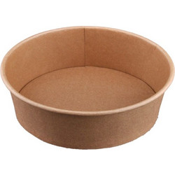 Μπωλ 500ml Φ15cm Χάρτινο Kraft μιας χρήσης Lariplast - Σετ 100 c473668