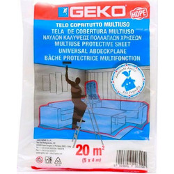 Geko Προστατευτικό Νάιλον Ψιλό T 5 4x5m (100 324)
