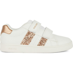 Geox Eclyper Παιδικά Sneakers Λευκά J45LRA000BCC1ZH8