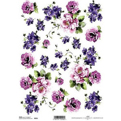 Ριζόχαρτο forget me not 21x29εκ. (ITD-R093)