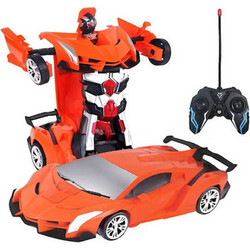 Junsheng Transformer Τηλεκατευθυνόμενο Αυτοκίνητο Πορτοκαλί