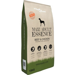vidaXL Premium Maxi Adult Essence with Beef & Chicken 15kg 170492