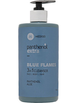 Medisei Panthenol Extra Blue Flames 3in1 Cleanser Σαμπουάν 500ml