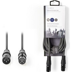 ΚΑΛΩΔΙΟ BALANCED COTH15010GY30 XLR NEDIS