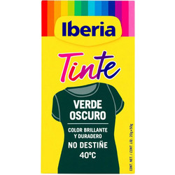 Βαφή για Ρούχα Tintes Iberia 40o C Σκούρο πράσινο