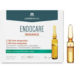 Endocare Radiance C Oil-Free Amploules Ενυδατικό Serum Προσώπου με Βιταμίνη C 10x2ml