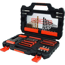 Black & Decker Σετ Τρυπανιών & Μυτών 104 τεμαχίων A7230-XJ