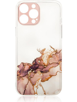 Marble Case Cover for Xiaomi Redmi Note 11 Pro Gel Cover Marble Brown