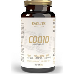 Evolite Nutrition Coenzyme QoQ10 100 Μαλακές Κάψουλες