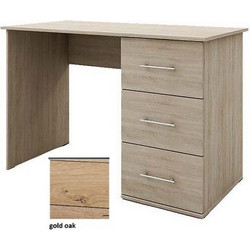 Treble Γραφείο 115x56x76εκ. Με Επιλογές Χρωμάτων - Gold Oak
