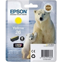 Epson 26 Yellow Μελάνι Εκτυπωτή Inkjet C13T261440
