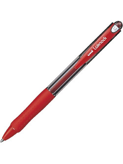 Uni-Ball Laknock SN-100 Στυλό Διαρκείας 1mm Κόκκινο