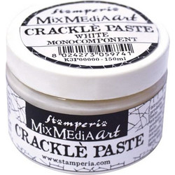 Stamperia Πάστα Κρακελέ 150ml White
