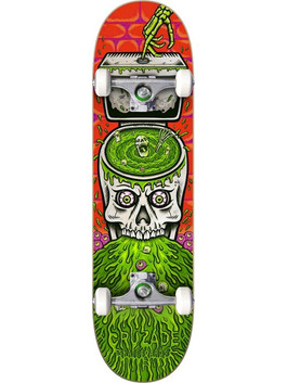 Cruzade Skateboards Skull Swirl 8.0