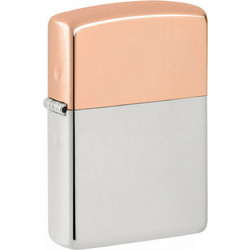 Αναπτήρας Zippo Bimetal Case Lighter - Sterling Silver Lid 48695