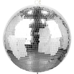 FuZZIX MB40 Mirror Disco ball - Ντισκομπάλα Καθρέπτου 40cm (16") Με Γυάλινους Αντανακλαστικούς Καθρέπτες Και Διπλό Γάντζο Ασφαλείας