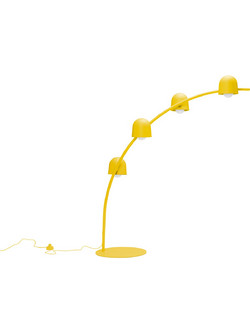 Fatboy Big Lebow - Φωτιστικό Δαπέδου Led Μεταλλικό 186x64x234 I Banana Yellow - Dimmable