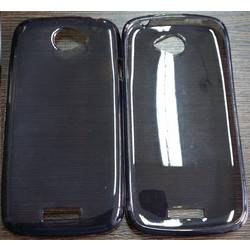 Θήκη TPU Gel for HTC One S Μαύρο Ημιδιαφανές (OEM)