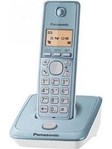 Panasonic KX-TG2711EM Ασύρματο Τηλέφωνο με Ανοιχτή Ακρόαση Μπλε