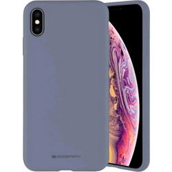 GOOSPERY SILICONE CASE FOR IPHONE X/XS (LAVENDER GREY)